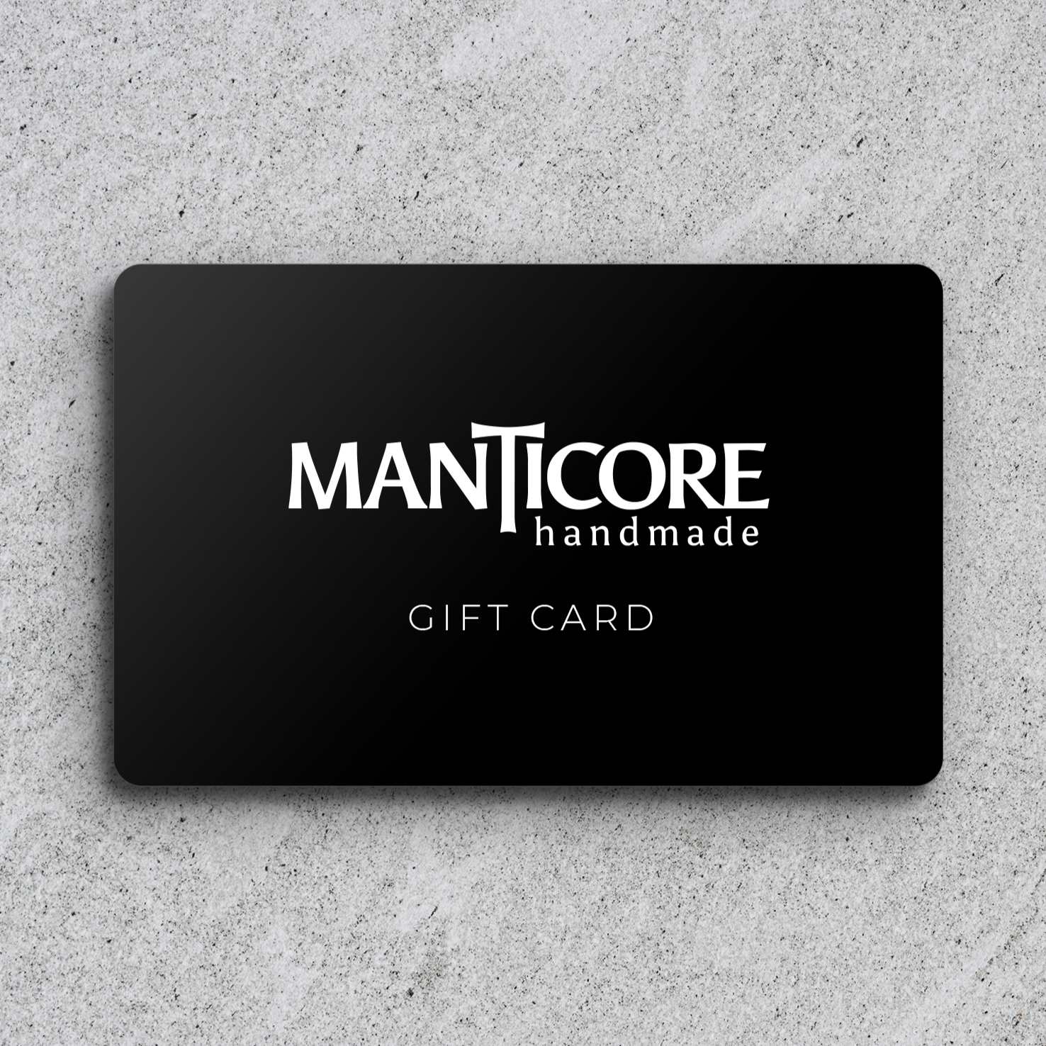 Manticore Handmade eGift Card