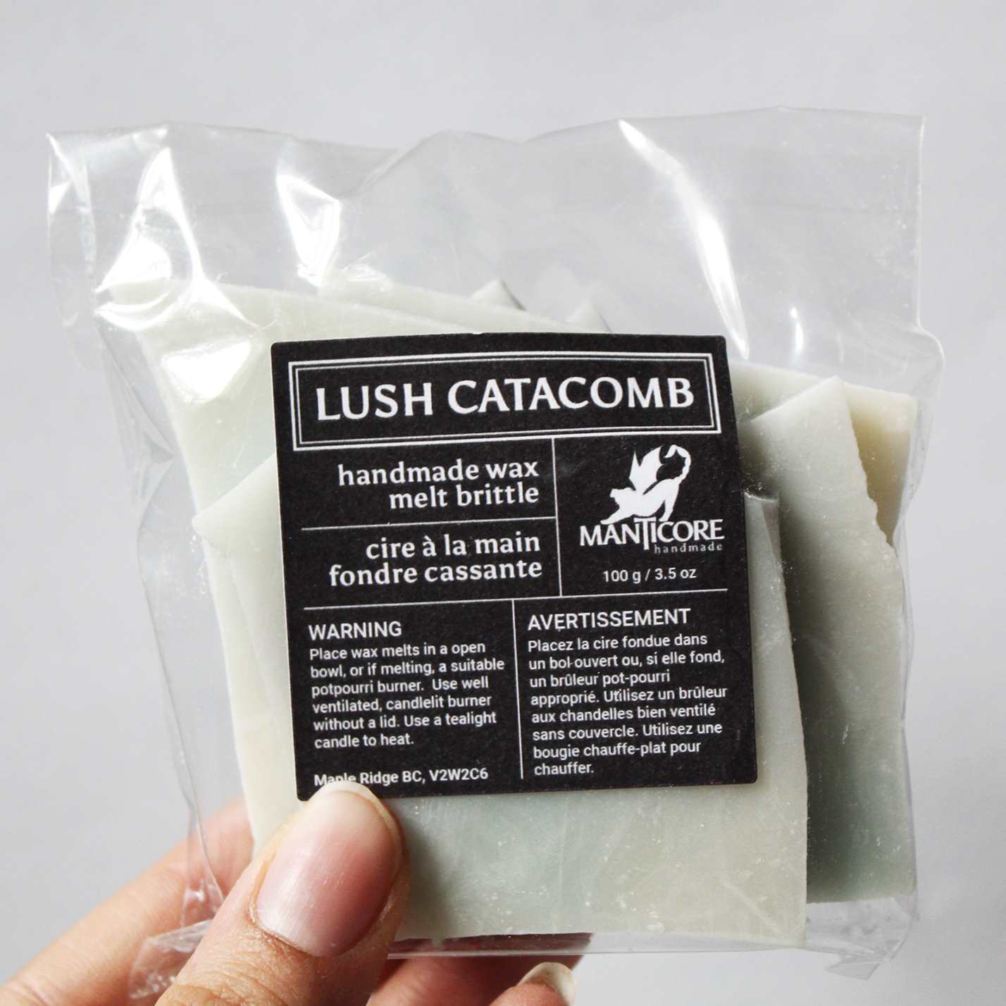 Lush Catacomb Luxury Wax Brittle 100g