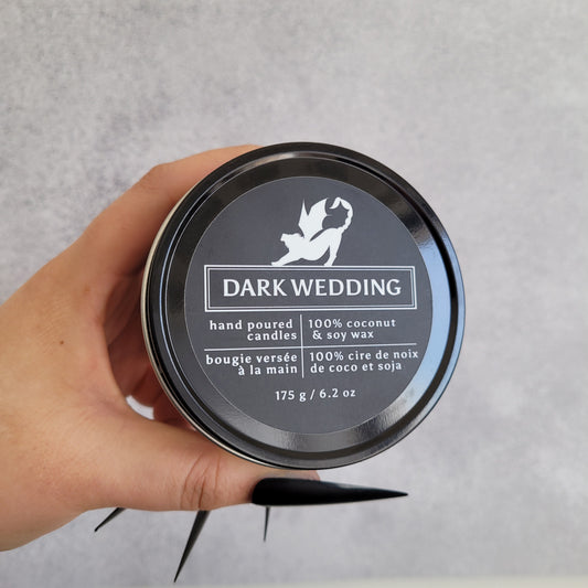 Dark Wedding Luxury Candle 6oz